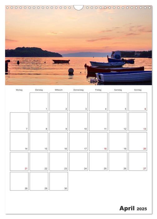 Kroatien Impressionen (CALVENDO Wandkalender 2025)