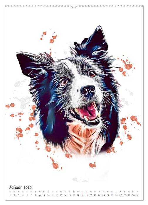 Süße Hunde (CALVENDO Premium Wandkalender 2025)
