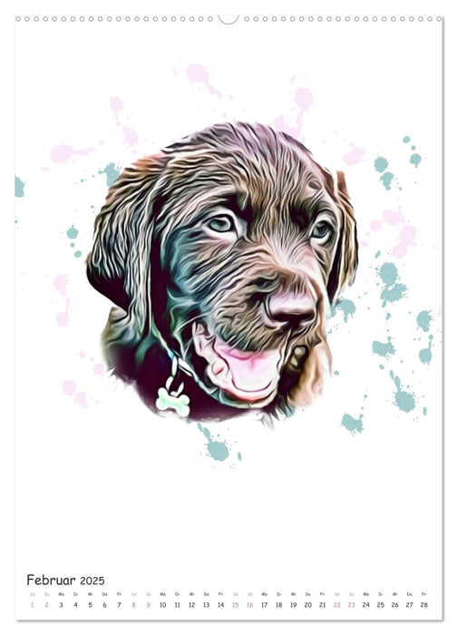 Süße Hunde (CALVENDO Premium Wandkalender 2025)