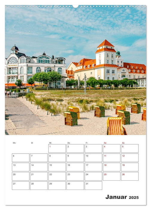 Rügen - Terminplaner (CALVENDO Wandkalender 2025)