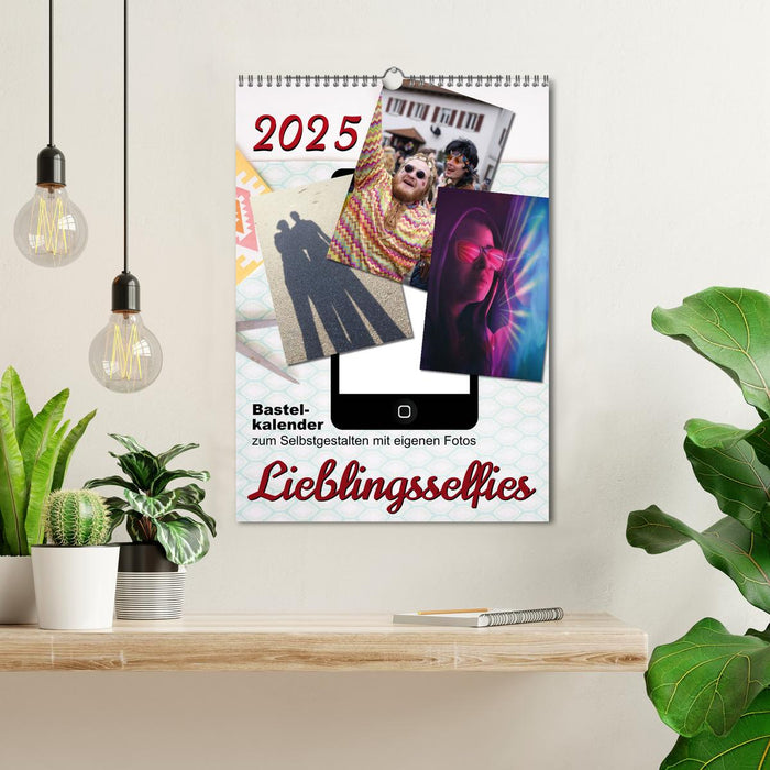 Lieblingsselfies (CALVENDO Wandkalender 2025)