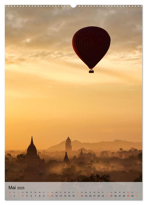 Ballon fahren - mein Traum (CALVENDO Premium Wandkalender 2025)