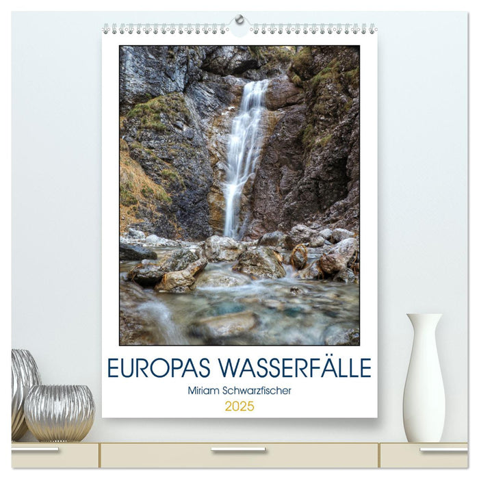 Europas Wasserfälle (CALVENDO Premium Wandkalender 2025)