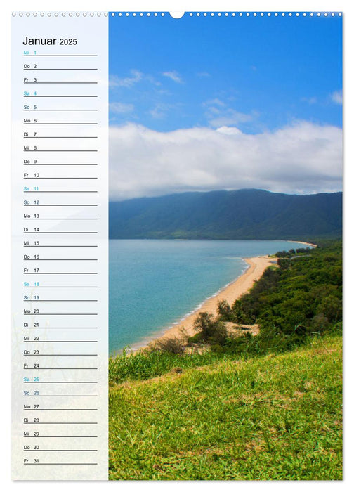 Australien mit Planer (CALVENDO Premium Wandkalender 2025)