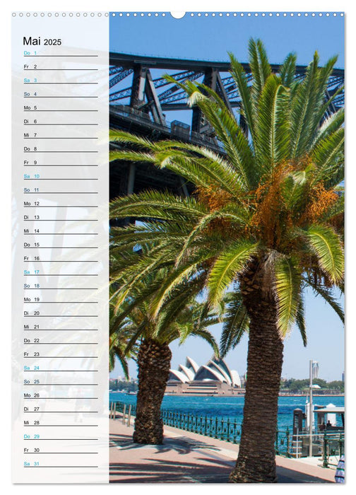 Australien mit Planer (CALVENDO Premium Wandkalender 2025)