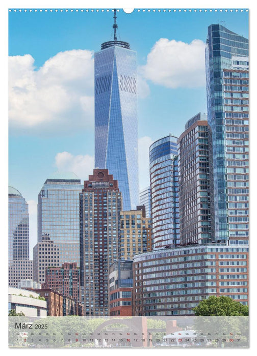 USA - New York City (CALVENDO Premium Wandkalender 2025)
