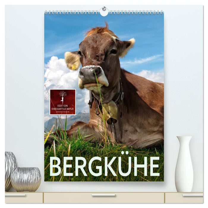 Bergkühe (CALVENDO Premium Wandkalender 2025)