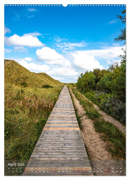 Nordfriesland, Zwischen St. Peter Ording und Sylt (CALVENDO Premium Wandkalender 2025)