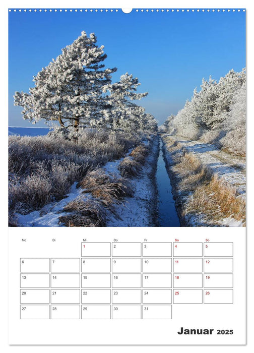 Sankt Peter-Ording Sonne, Strand und Meer (CALVENDO Wandkalender 2025)