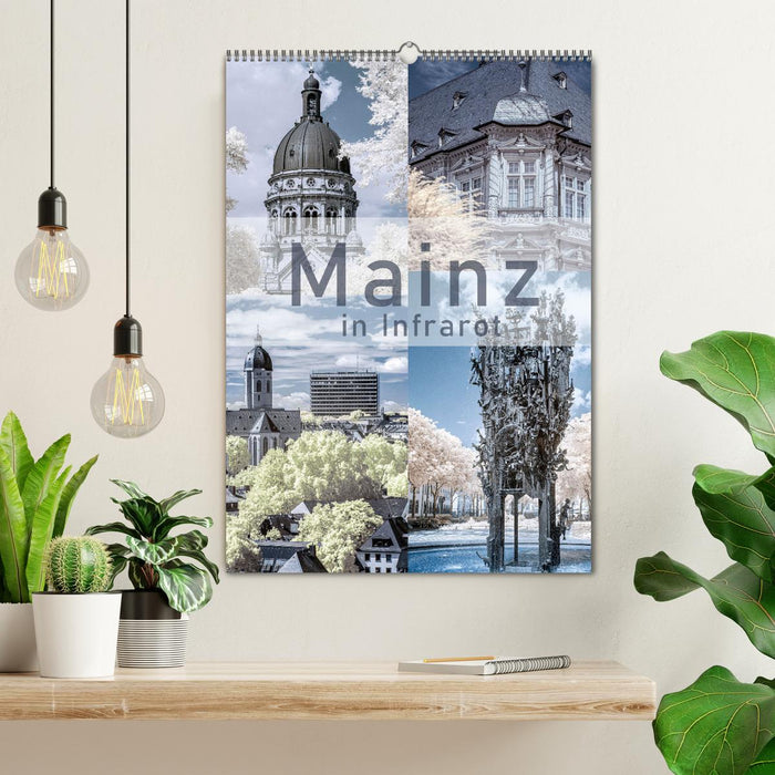 MAINZ IN INFRAROT (CALVENDO Wandkalender 2025)