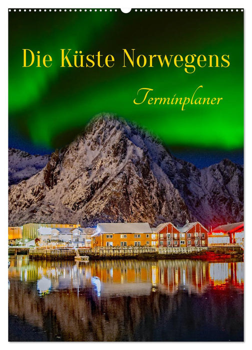 Die Küste Norwegens - Terminplaner (CALVENDO Wandkalender 2025)