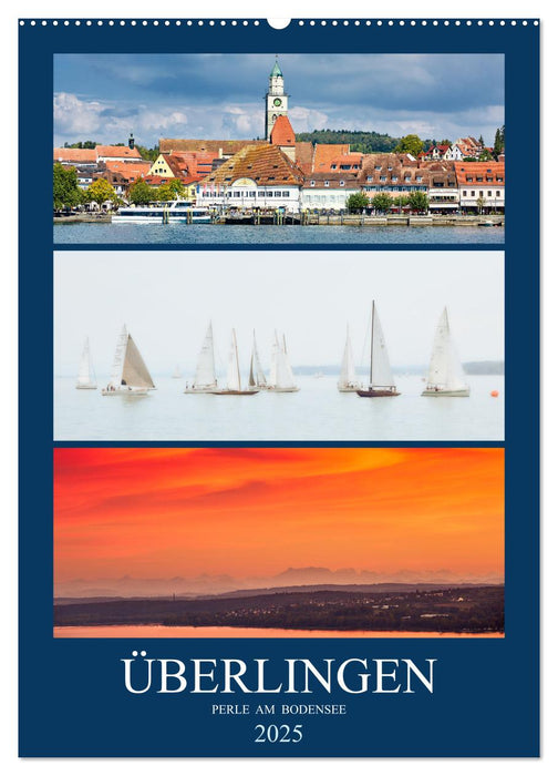 Überlingen Perle am Bodensee (CALVENDO Wandkalender 2025)