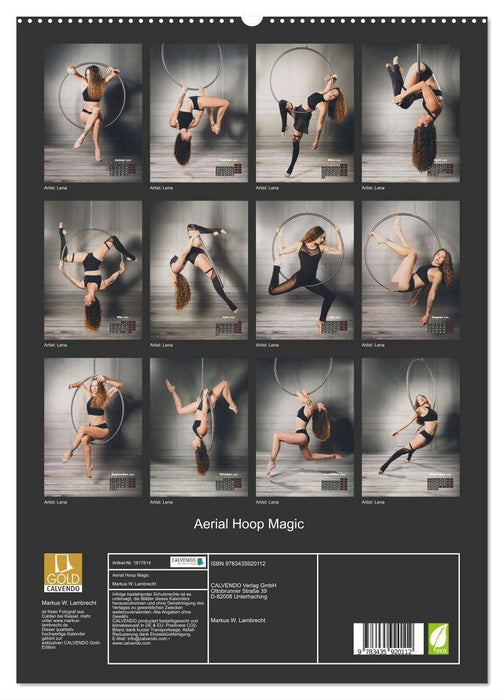 Aerial Hoop Magic (CALVENDO Premium Wandkalender 2025)