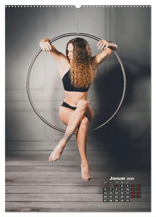 Aerial Hoop Magic (CALVENDO Premium Wandkalender 2025)