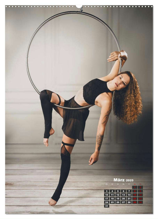 Aerial Hoop Magic (CALVENDO Premium Wandkalender 2025)