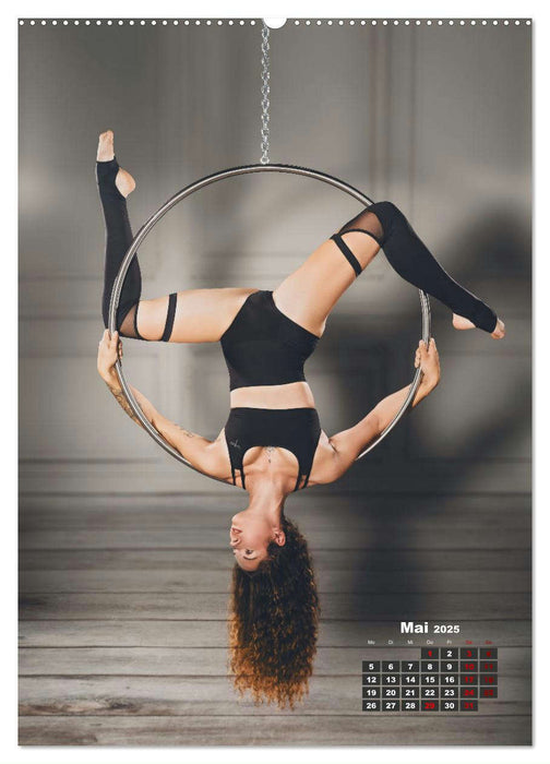 Aerial Hoop Magic (CALVENDO Premium Wandkalender 2025)