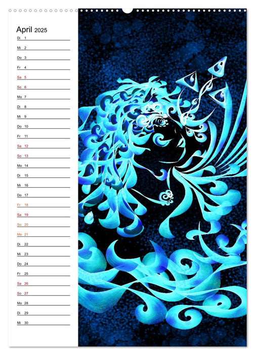 Textile Gewebekunst (CALVENDO Wandkalender 2025)
