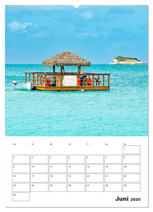 Reise durch Mittelamerika - Urlaubsplaner (CALVENDO Premium Wandkalender 2025)