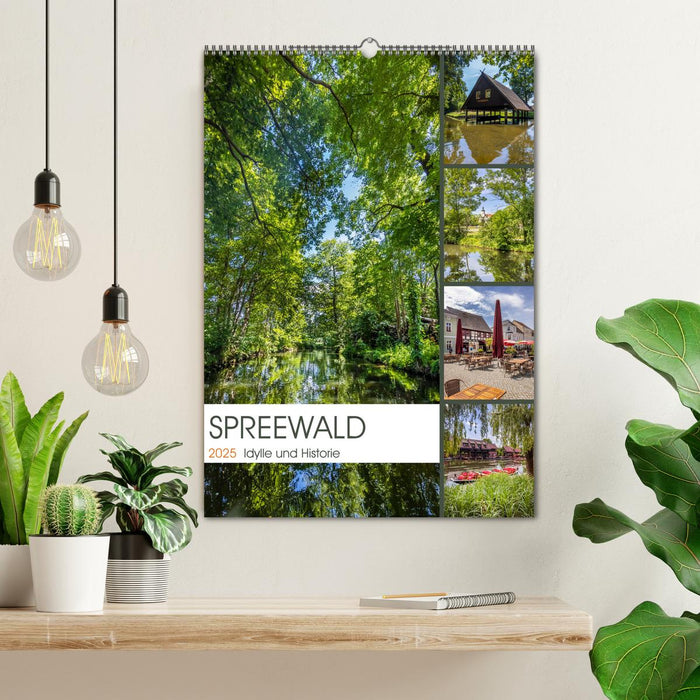 SPREEWALD Idylle und Historie (CALVENDO Wandkalender 2025)