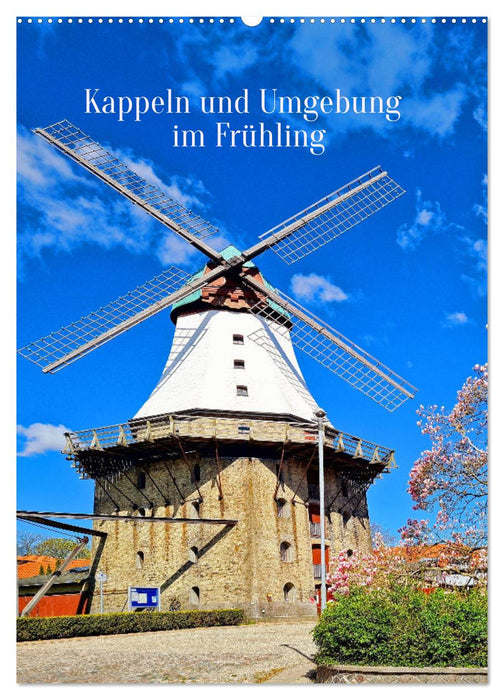 Kappeln und Umgebung im Frühling (CALVENDO Wandkalender 2025)