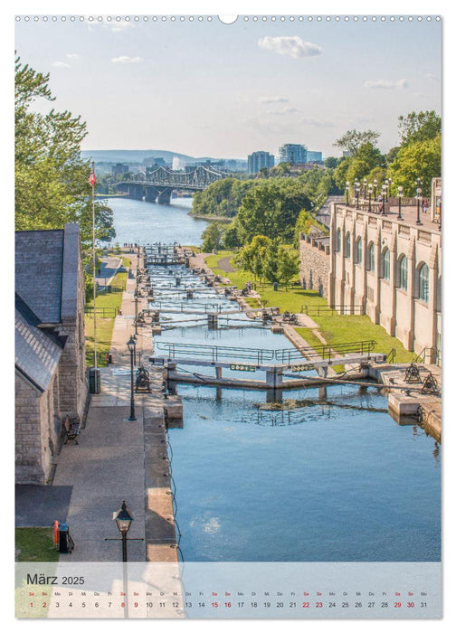 Ontario in Kanada - Historisches Ottawa (CALVENDO Premium Wandkalender 2025)