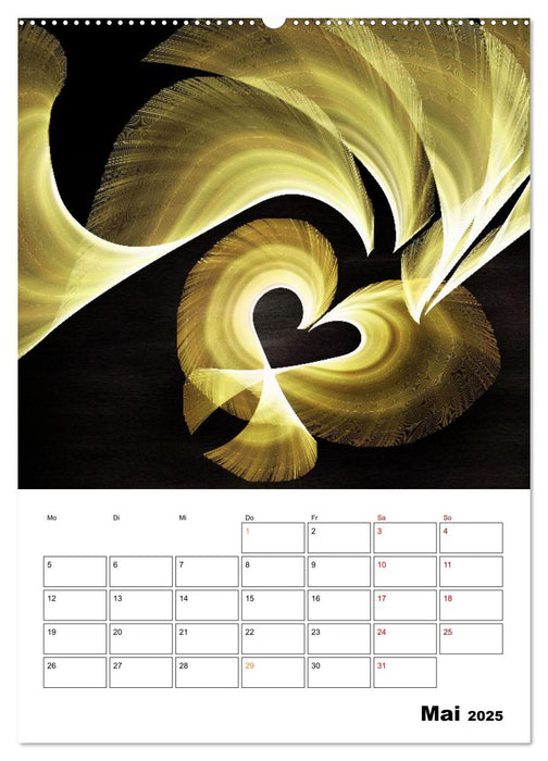 Zauberhaftes Textildesign (CALVENDO Wandkalender 2025)