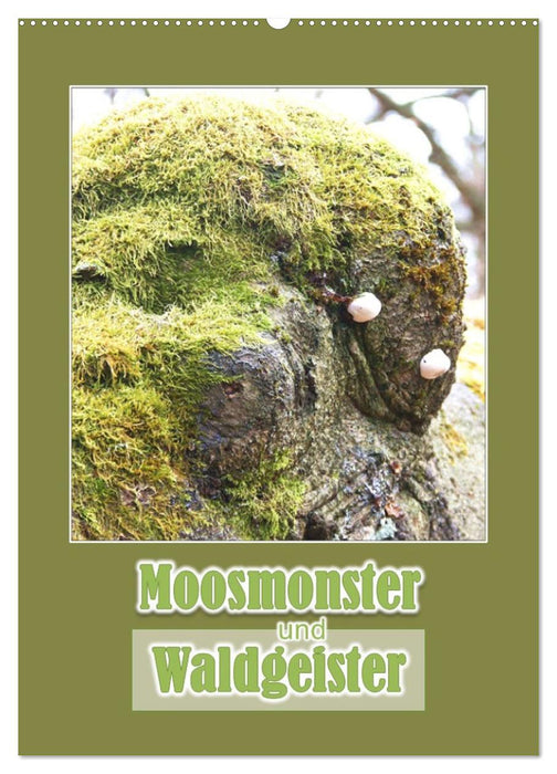 Moosmonster und Waldgeister (CALVENDO Wandkalender 2025)