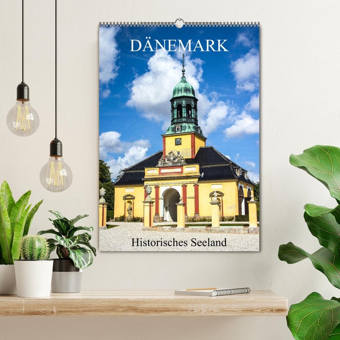 Dänemark - Historisches Seeland (CALVENDO Wandkalender 2025)