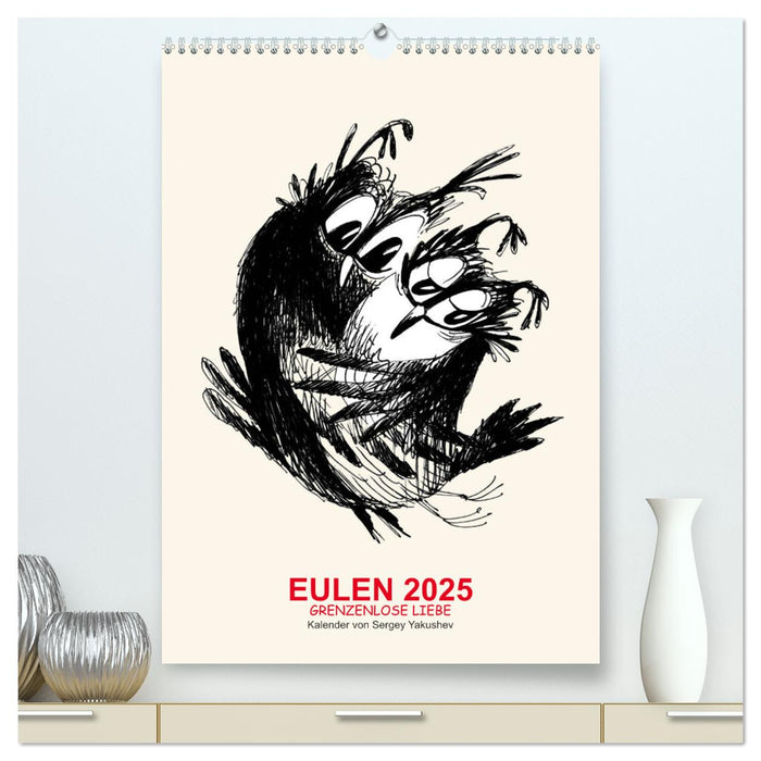 EULEN 2025 GRENZENLOSE LIEBE (CALVENDO Premium Wandkalender 2025)