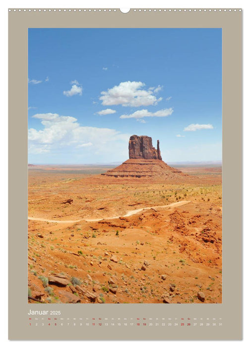Erlebe mit mir das Monument Valley (CALVENDO Premium Wandkalender 2025)