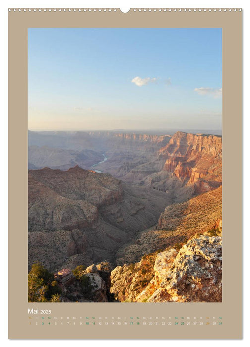 Erlebe mit mir den Grand Canyon (CALVENDO Premium Wandkalender 2025)