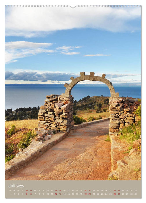 Erlebe mit mir den Titicacasee (CALVENDO Premium Wandkalender 2025)