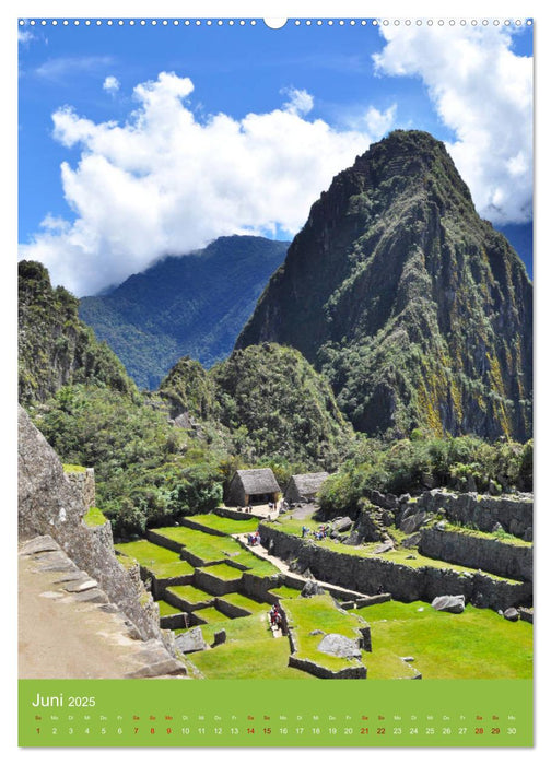 Erlebe mit mir Machu Picchu (CALVENDO Premium Wandkalender 2025)