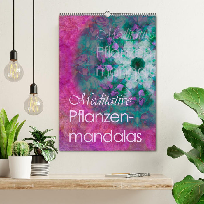 Meditative Pflanzenmandalas (CALVENDO Wandkalender 2025)