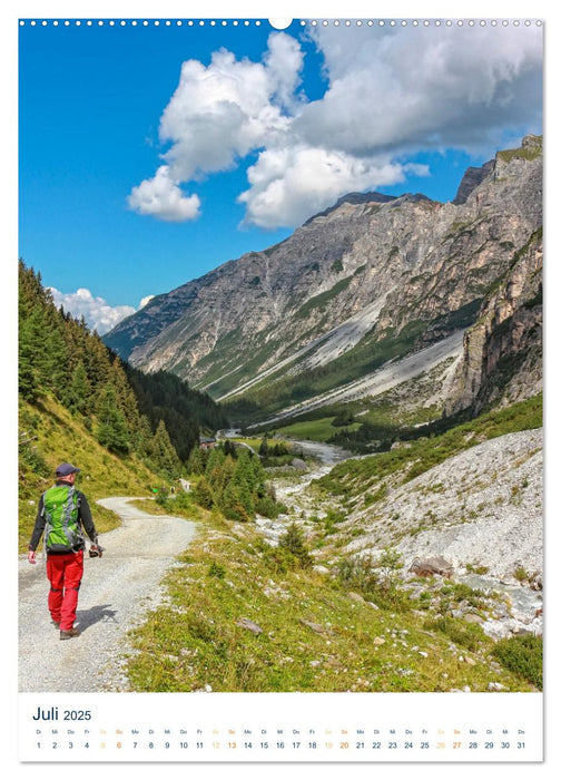 Sommer in Österreich - sonnige Tage in den Bergen (CALVENDO Premium Wandkalender 2025)