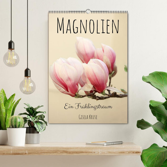 Magnolien Ein Frühlingstraum (CALVENDO Wandkalender 2025)