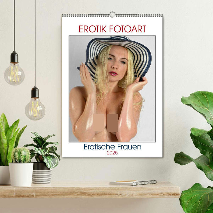 Erotische Frauen - Erotik Fotoart (CALVENDO Wandkalender 2025)