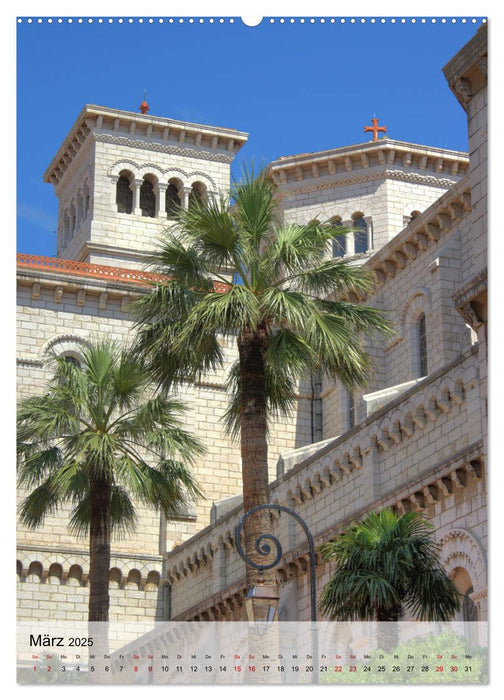 Monaco - Historisches Monaco (CALVENDO Premium Wandkalender 2025)