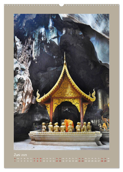 Erlebe mit mir das ursprüngliche Thailand (CALVENDO Premium Wandkalender 2025)