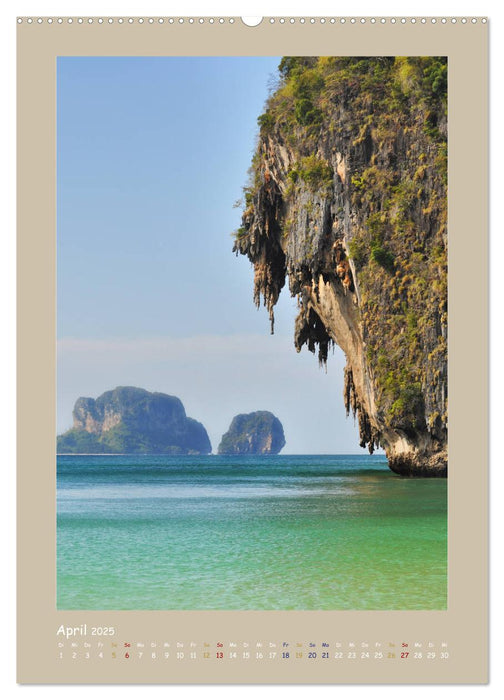 Erlebe mit mir das sonnige Thailand (CALVENDO Premium Wandkalender 2025)