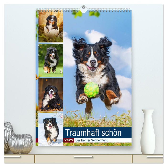 Traumhaft schön - Der Berner Sennenhund (CALVENDO Premium Wandkalender 2025)