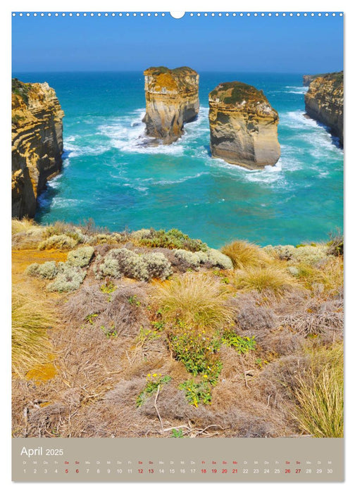 Erlebe mit mir die Great Ocean Road (CALVENDO Premium Wandkalender 2025)