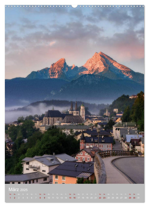 Deutsche Alpenmomente (CALVENDO Premium Wandkalender 2025)