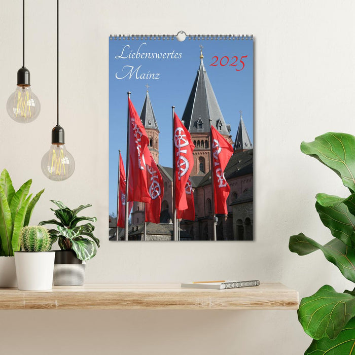 Liebenswertes Mainz (CALVENDO Wandkalender 2025)