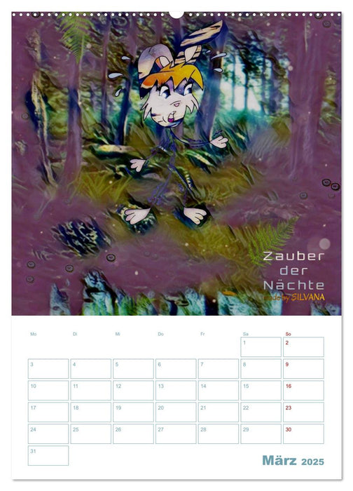 Zauber der Nächte: Kalender (CALVENDO Premium Wandkalender 2025)