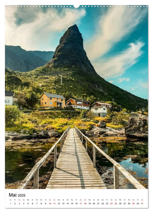 Norwegen - Eine Reise durch das skandinavische Land. (CALVENDO Premium Wandkalender 2025)