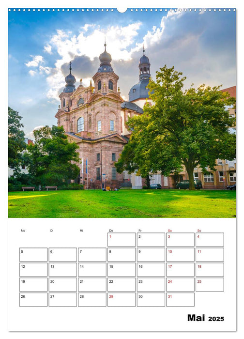 Mannheim Lichter und Farben (CALVENDO Premium Wandkalender 2025)