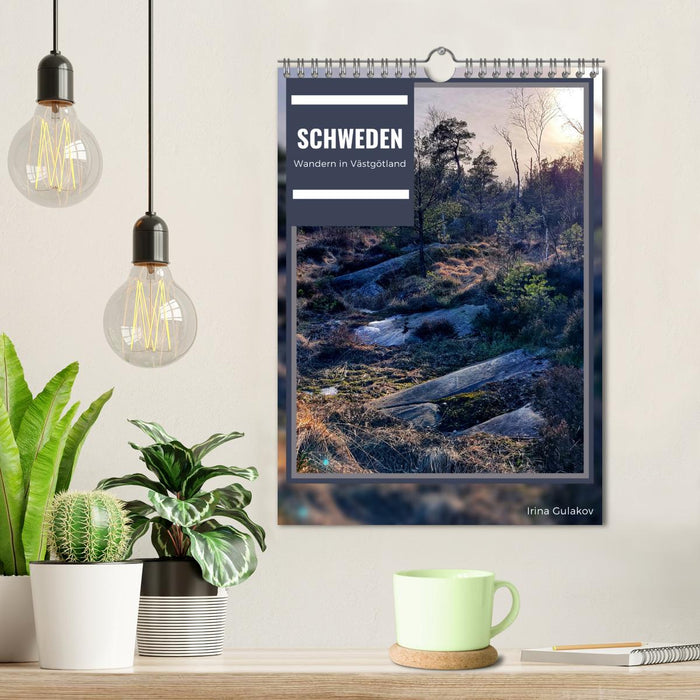 Schweden - Wandern in Västergötland (CALVENDO Wandkalender 2025)