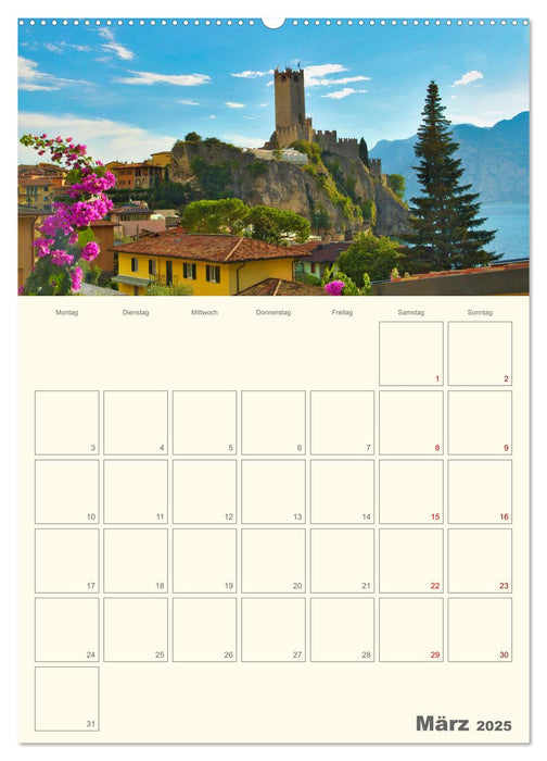 Romantico Italia del Nord (CALVENDO Wandkalender 2025)