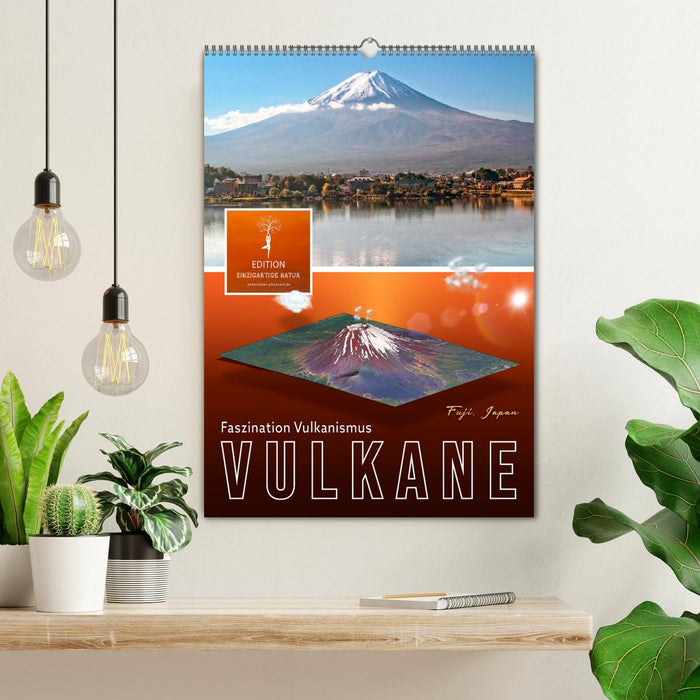 Vulkane - Faszination Vulkanismus (CALVENDO Wandkalender 2025)